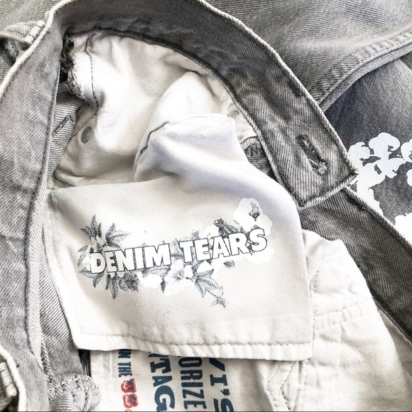 Levi's x Denim Tears Cotton Wreath Jeans sz 30 - Picture 11 of 13